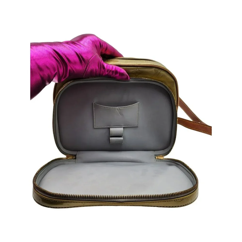 Louis Vuitton Vintage Gold Monogram Vernis Mini Backpack, Lock & Key + Dust Bag - Picture 10 of 17